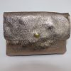 Metallic Leather Bag V338