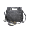 V344 The Boho Fringe Suede Shoulder/Crossbody Bag