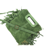 V344 The Boho Fringe Suede Shoulder/Crossbody Bag