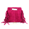 V344 The Boho Fringe Suede Shoulder/Crossbody Bag