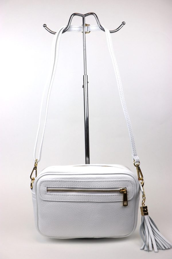 Leather Crossbody Bag V312