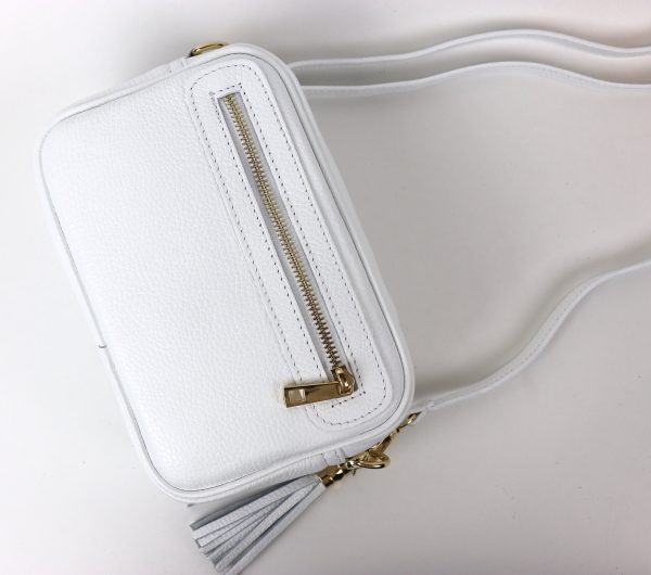 Leather Crossbody Bag V312