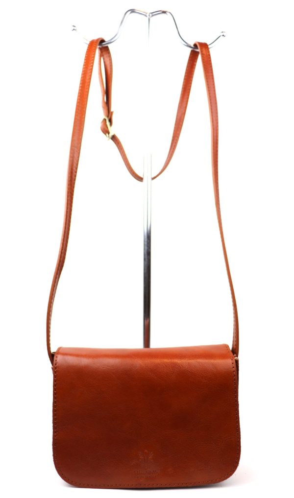 R898 Vintage Small Leather Crossbody Bag