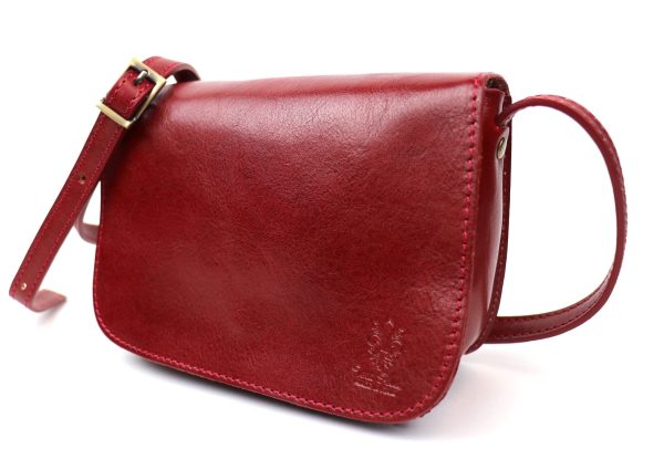 R898 Vintage Small Leather Crossbody Bag