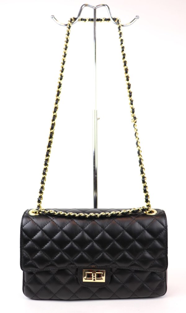 F248L Large Quilted Shoulder/Crossbody Bag
