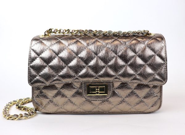 F248L Large Quilted Shoulder/Crossbody Bag