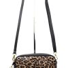 V312A Leather Animal Print Box Bag