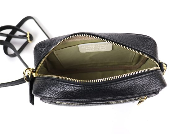 V312A Leather Animal Print Box Bag