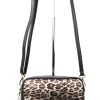 V312A Leather Animal Print Box Bag