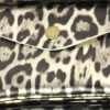 Medium Metallic Leopard Print Money Pouch