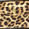 Medium Metallic Leopard Print Money Pouch