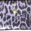 Medium Metallic Leopard Print Money Pouch