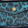Medium Metallic Leopard Print Money Pouch