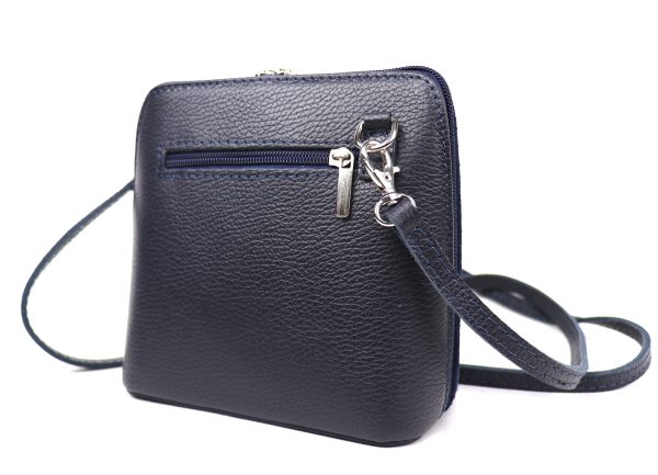 V155SG Suede/Grain Leather Small Crossbody Bag