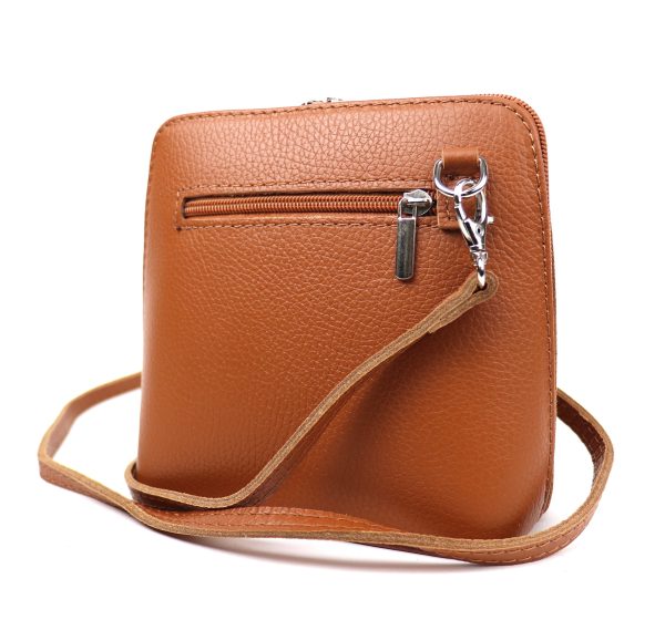 V155SG Suede/Grain Leather Small Crossbody Bag
