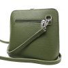 V155SG Suede/Grain Leather Small Crossbody Bag