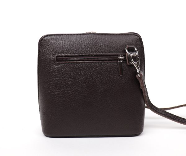 V155SG Suede/Grain Leather Small Crossbody Bag