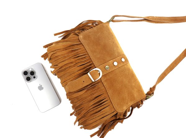 M565 Suede Crossbody/Shoulder Bag