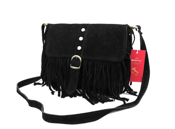 M565 Suede Crossbody/Shoulder Bag