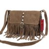 M565 Suede Crossbody/Shoulder Bag