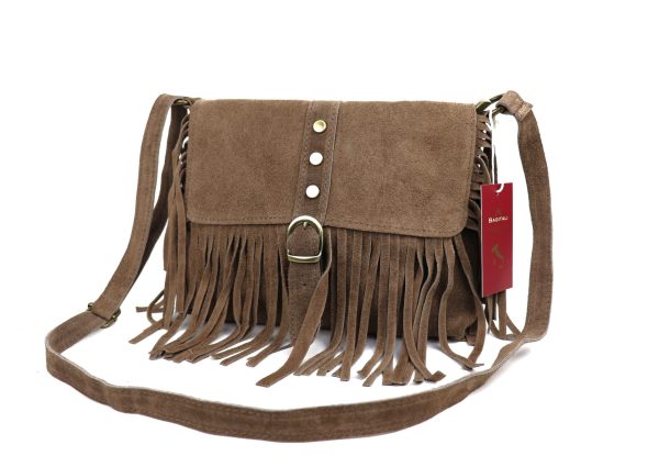 M565 Suede Crossbody/Shoulder Bag