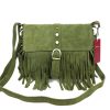 M565 Suede Crossbody/Shoulder Bag
