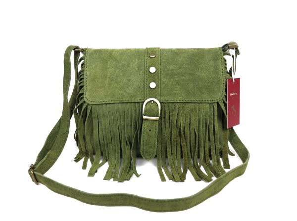 M565 Suede Crossbody/Shoulder Bag