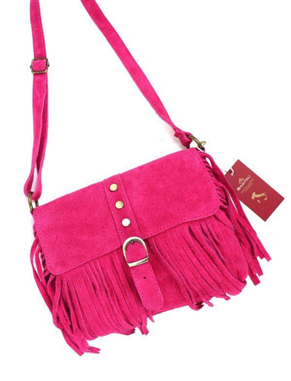 M565 Suede Crossbody/Shoulder Bag
