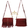 M565 Suede Crossbody/Shoulder Bag