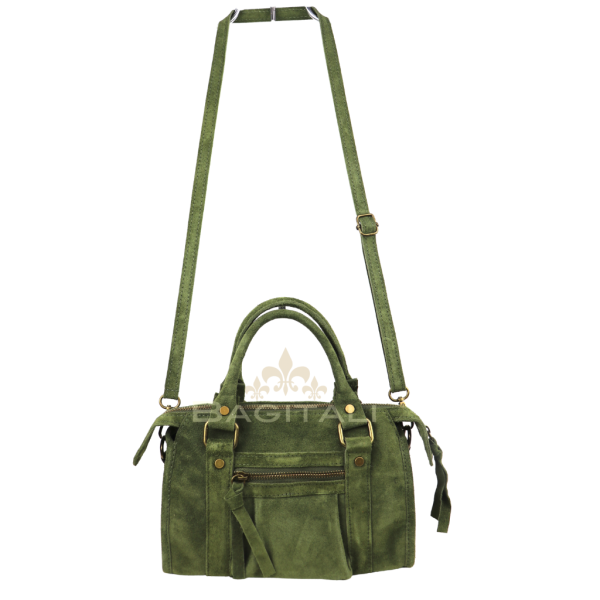 R800 Small Suede Handbag