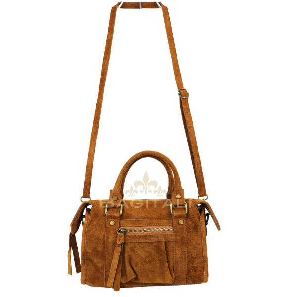 R800 Small Suede Handbag