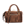 R800 Small Suede Handbag