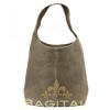 M561SQ Quilted Suede Hobo Bag