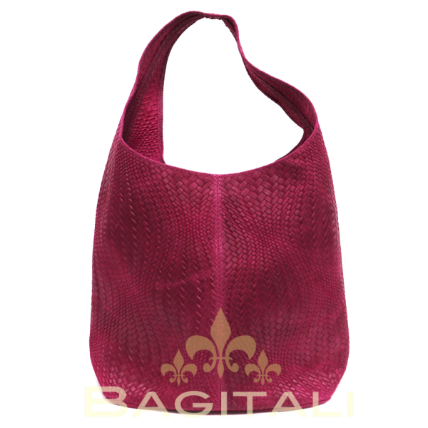 M561SQ Quilted Suede Hobo Bag