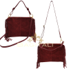 M500 Medium Suede Shoulder/Crossbody Bag