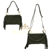 M500 Small Suede Shoulder/Crossbody Bag
