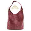 M561SQ Quilted Suede Hobo Bag